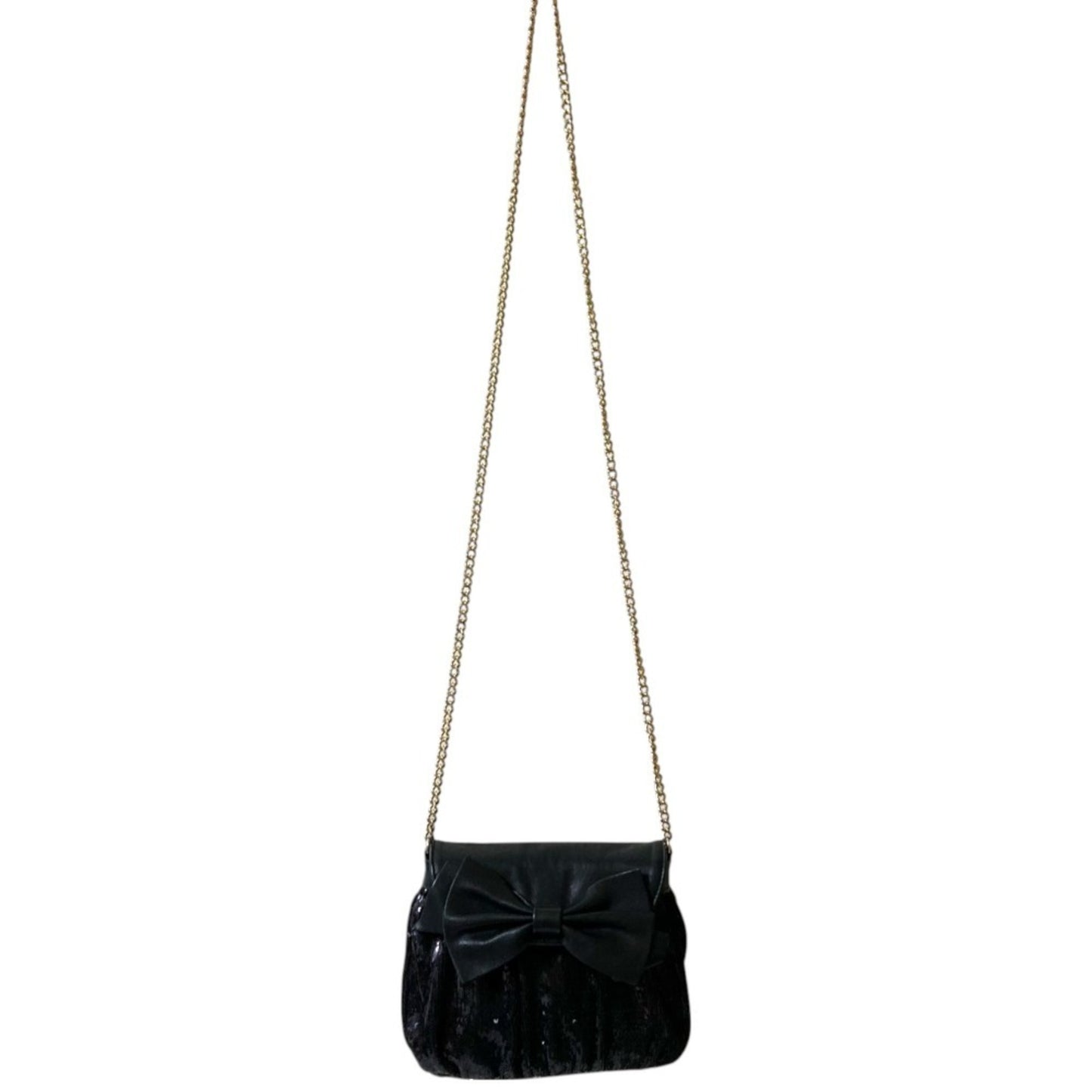 Redvalentino Red Valentino Ribbon Sequin Shoulder Bag