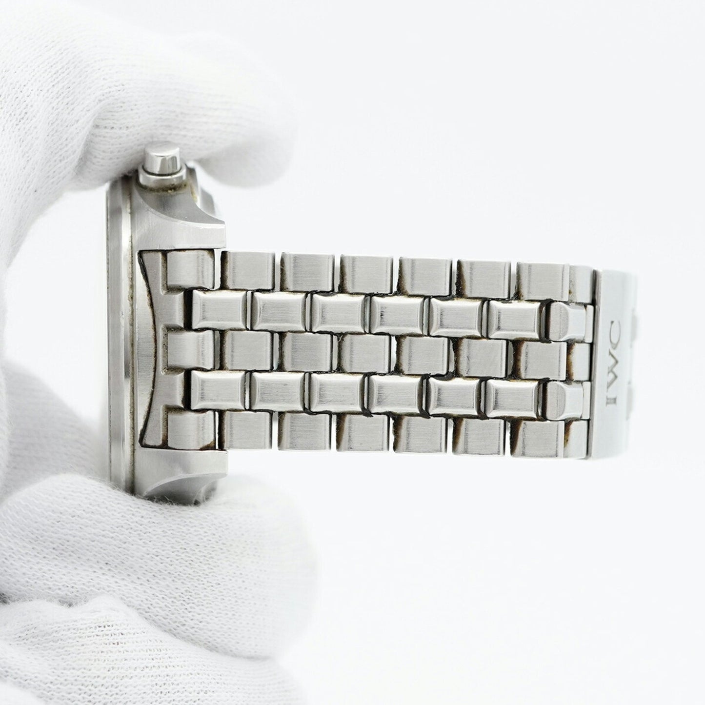 Iwc Schaffhausen Spitfire Iw371705 Silver Dial