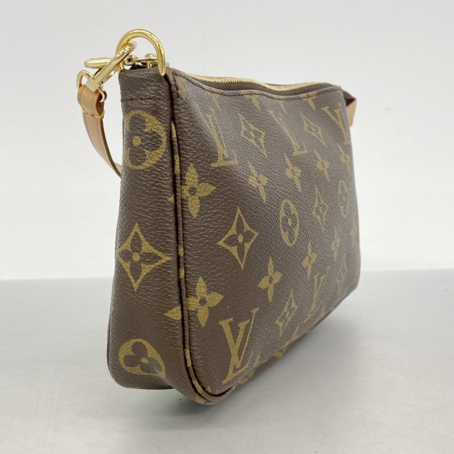 Louis Vuitton Monogram Pochette Accessoires M51980 Brown