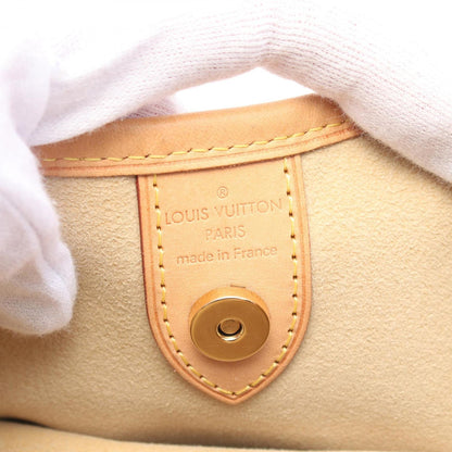 Louis Vuitton Galliera Pm Shoulder Bag Coated Canvas Leather Monogram