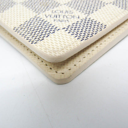 Louis Vuitton Damier Azur Organizer De Poche N61727 Damier Azur Card Case Azur