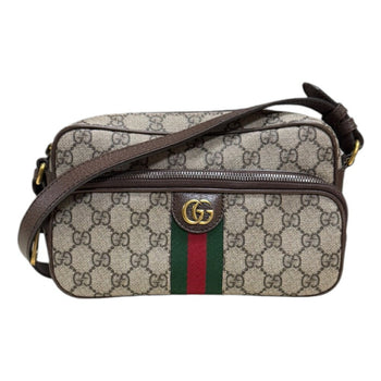 Gucci Ophidia Shoulder Bag Gg Supreme Canvas 723312 Beige