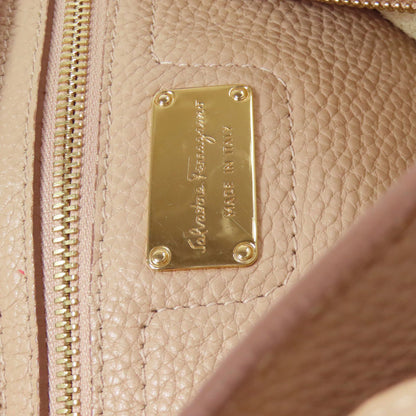 Salvatore Ferragamo Amy Gancini Hardware Leather Tote Bag