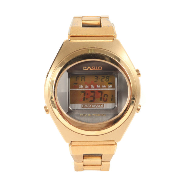 Casio 90S Astronox Casiotron Astronox Moon Gold Wristwatch