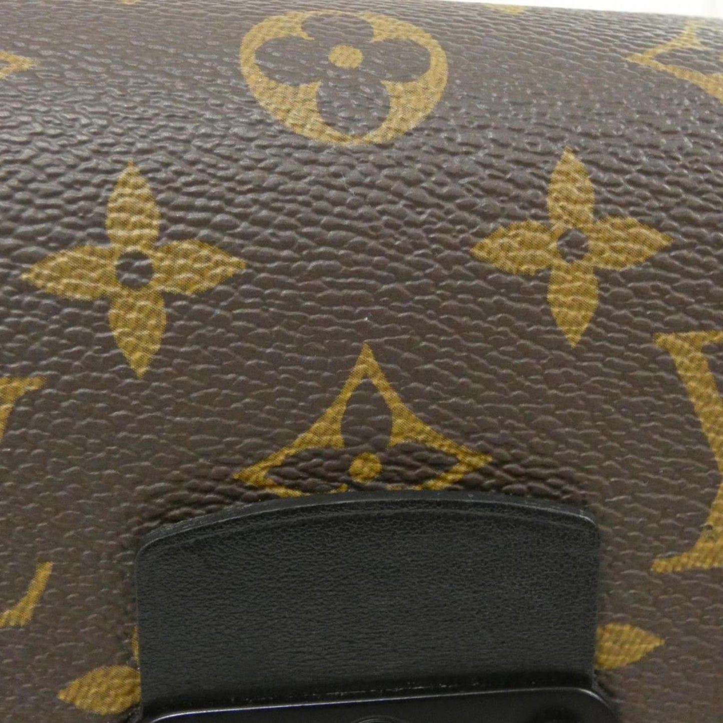 Louis Vuitton Monogram Macassar S-Lock Vertical Wearable Wallet M81522 Shoulder Bag