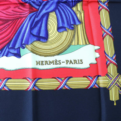 Hermes 1789 Liberte Egalite Fraternite Republique Francaise (1789) 100% Silk Scarf