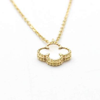 Van Cleef & Arpels Sweet Alhambra Yellow Gold (18K) Mother Of Pearl Men