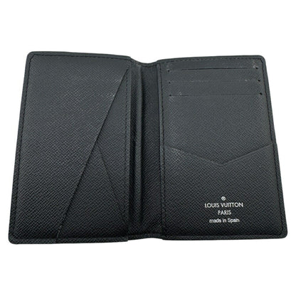 Louis Vuitton M61696 Organizer De Poche Monogram Card Case Wallet Black