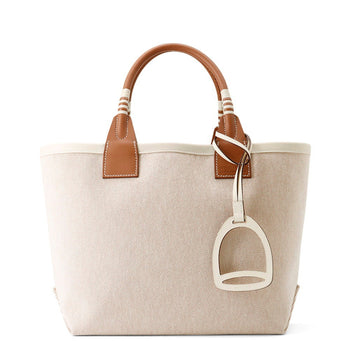 Hermes Herms Steeple 25 Tote Bag In Ecru