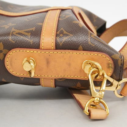 Louis Vuitton Monogram Duffle Bag M43587 Brown 2-Way