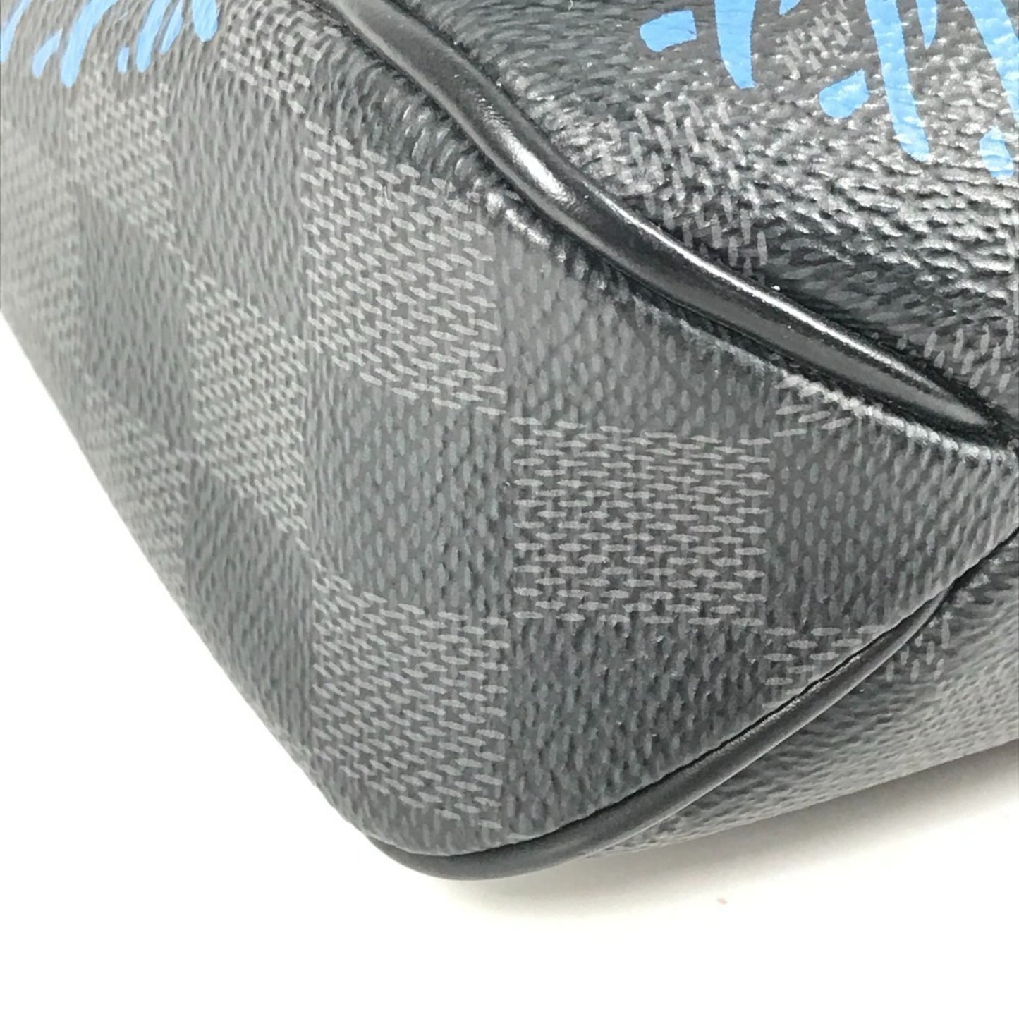 Louis Vuitton N41714 Damier Graphite District Pm Christopher Nemeth Rope Motif Messenger Bag Flap