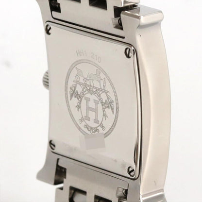 Herms H Watch Hh1.210 Ss Quartz Wristwatch