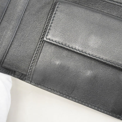 Gucci Micro Guccissima Wallet 150413 Leather Black