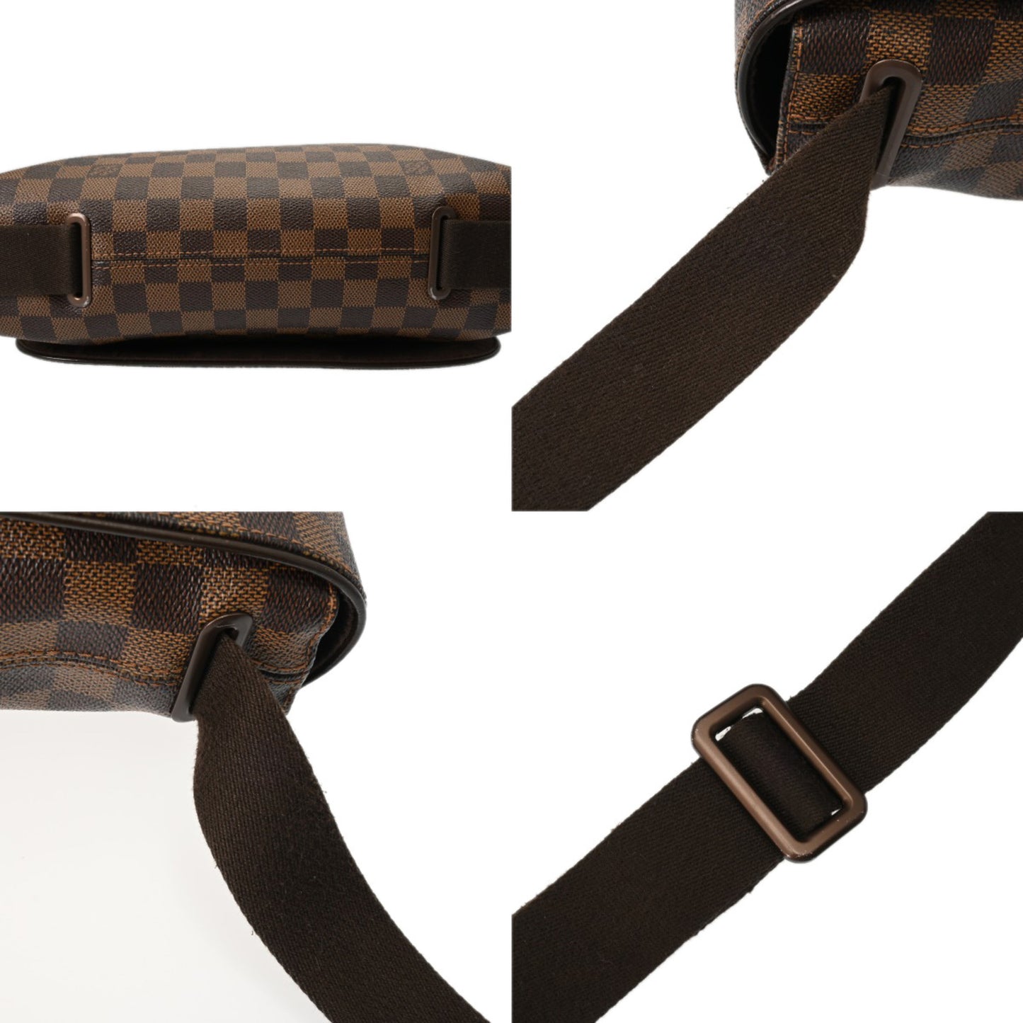 Louis Vuitton Damier Brooklyn Mm Brown N51211