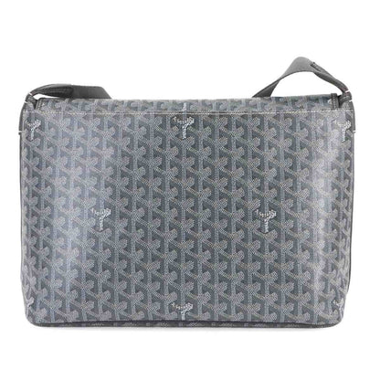 Goyard Capetien Mm Shoulder Bag In Pvc And Leather