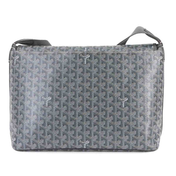Goyard Capetien Mm Shoulder Bag In Pvc And Leather