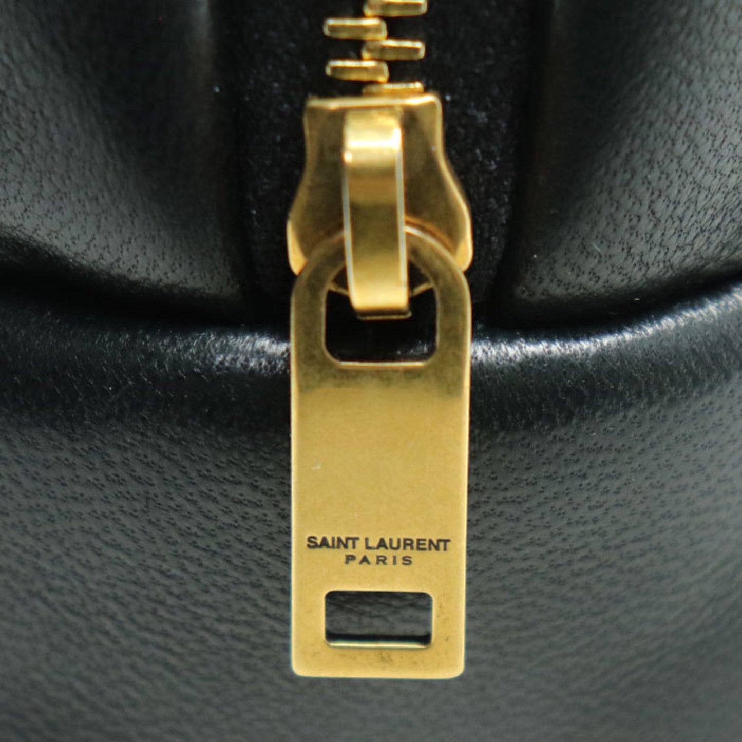 Yves Saint Laurent Saint Laurent Paris Saint Laurent Paris Cassandra Pouch Clutch Bag Black