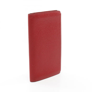 Hermes Herms Etui Smart Classic Rouge Piment Bifold Wallet