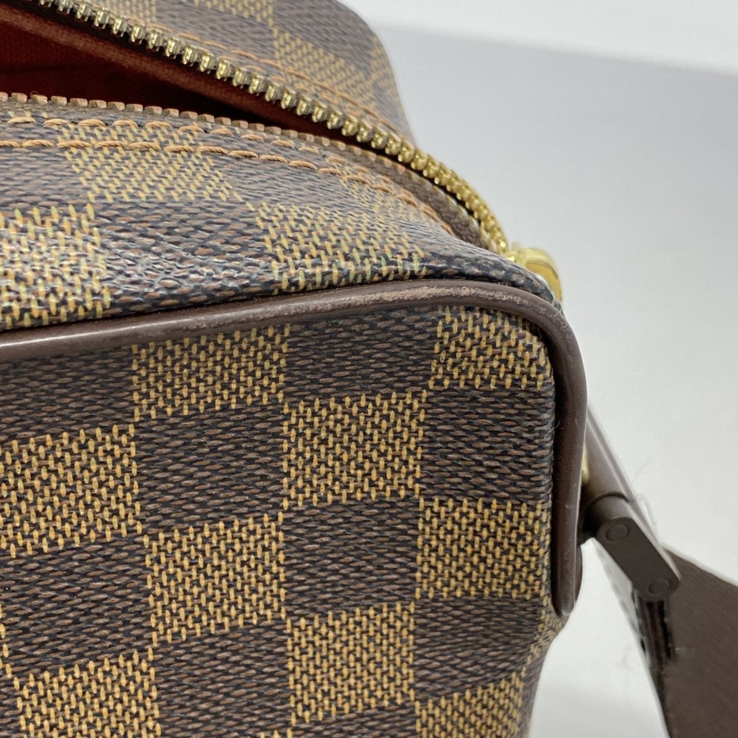 Louis Vuitton Damier Olaf Pm Shoulder Bag N41442 Ebene