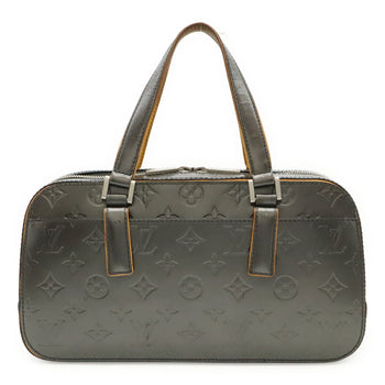 Louis Vuitton Monogram Matte Shelton Handbag In Noir Black