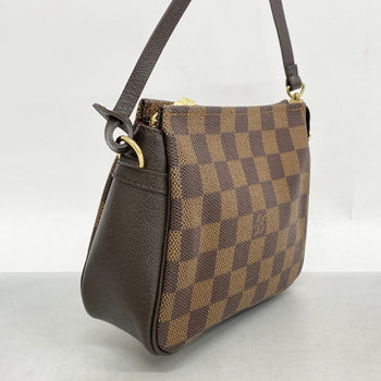 Louis Vuitton Damier True Makeup Pouch N51982 Ebene