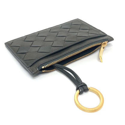 Bottega Veneta Intrecciato Coin Compartment Accessories Coin Purse Khaki Based