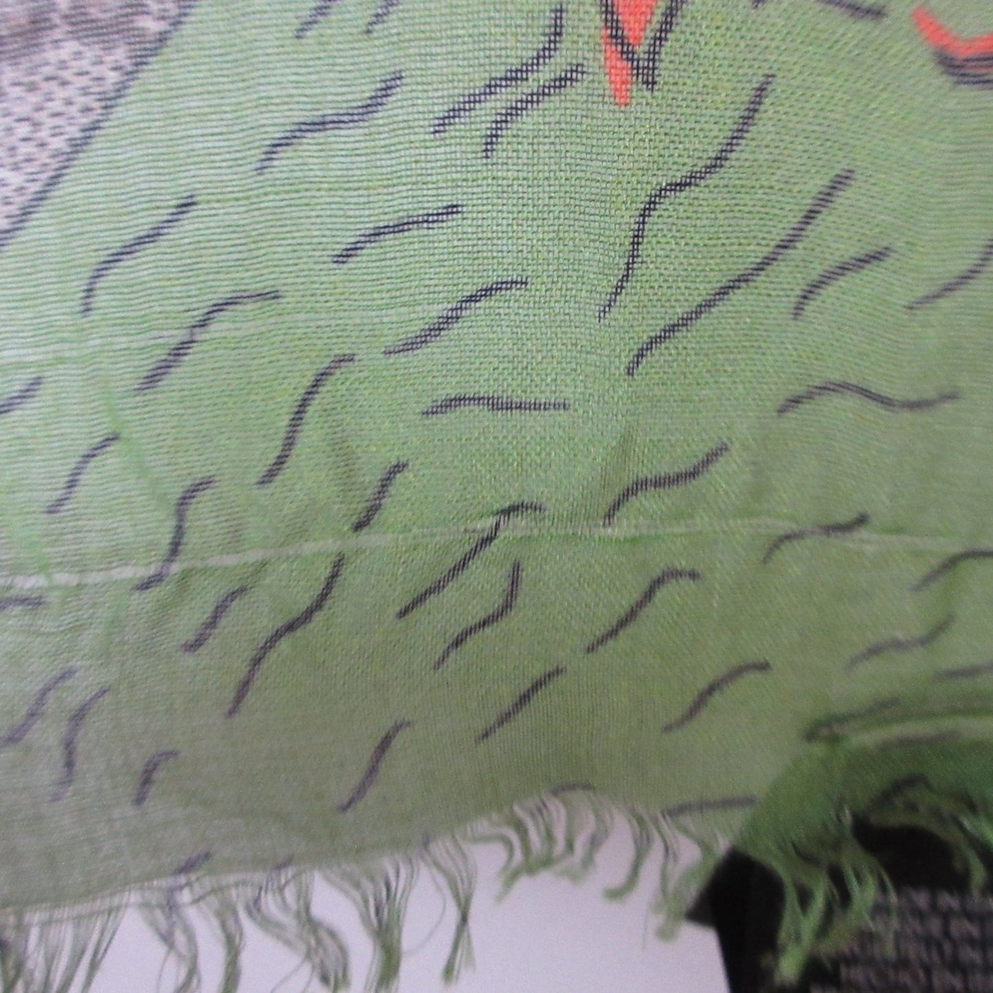 Gucci Jubilee Print Modal Silk Large Scarf/Shawl In Beige