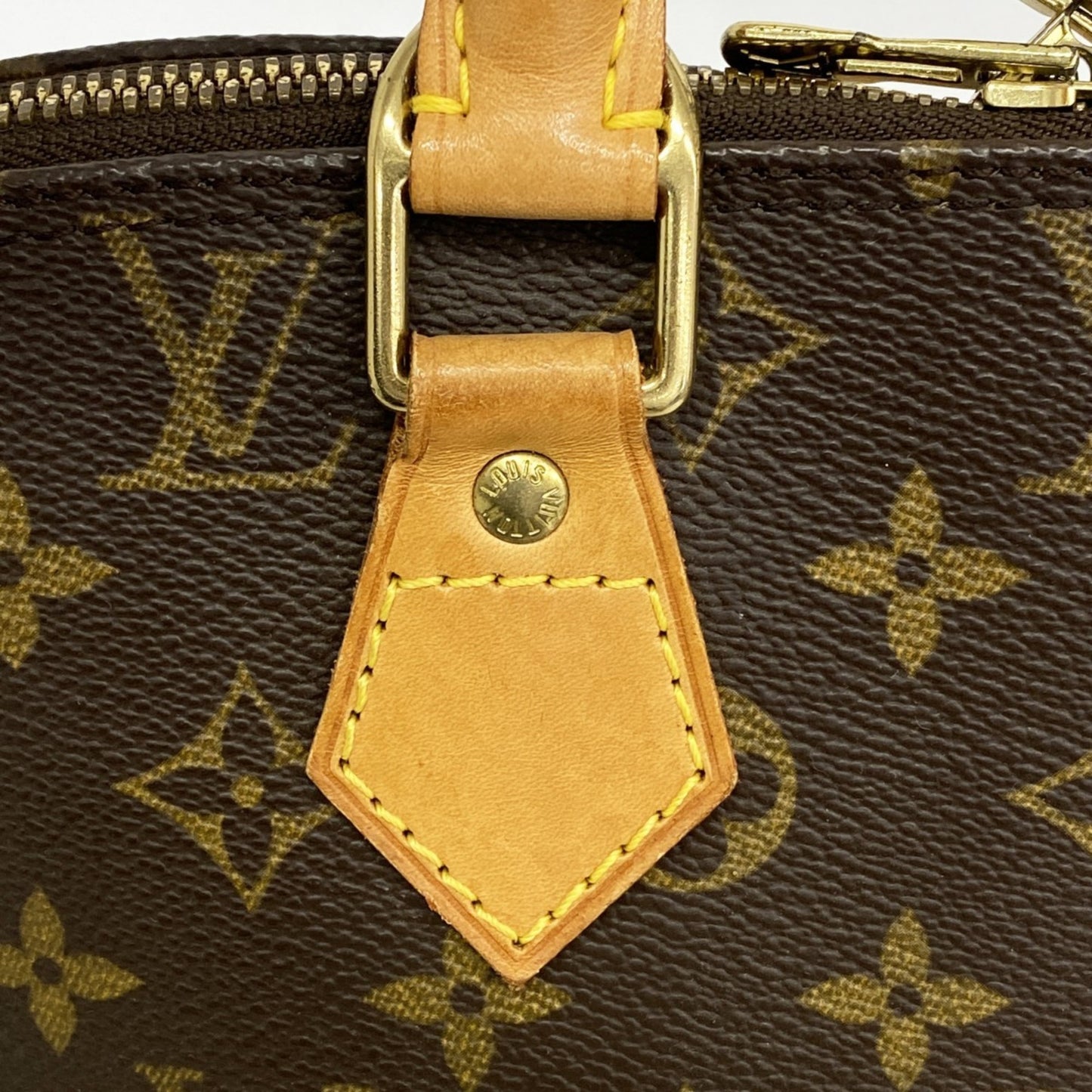 Louis Vuitton Monogram Alma Handbag M51130 Brown
