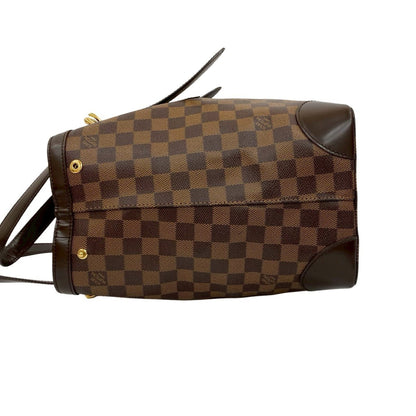 Louis Vuitton Hampstead Mm Damier Leather Tote Bag