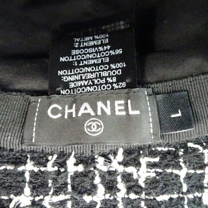 Chanel Tweed Bucket Hat