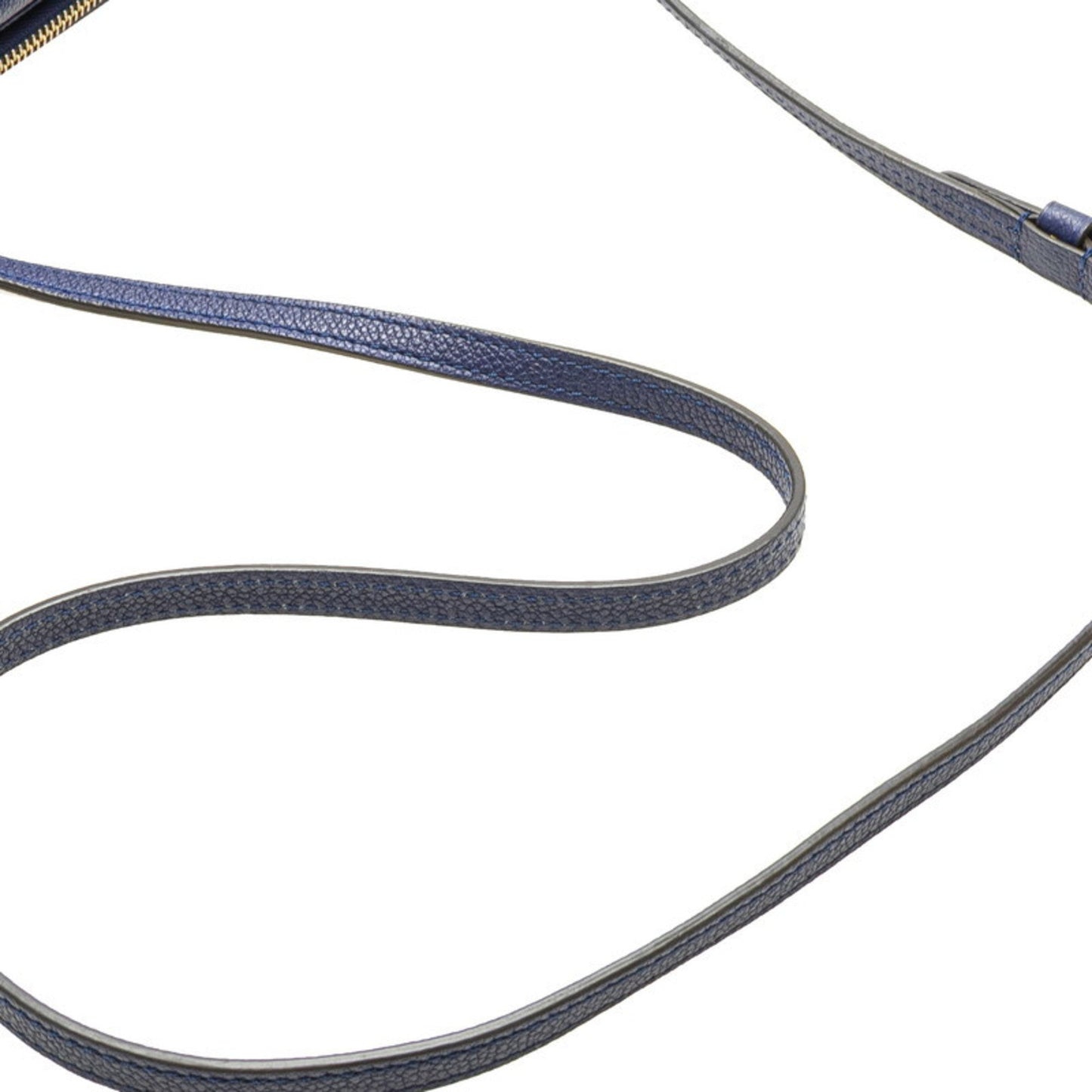 Louis Vuitton Monogram Empreinte Twice Shoulder Bag M50262 Blue Leather