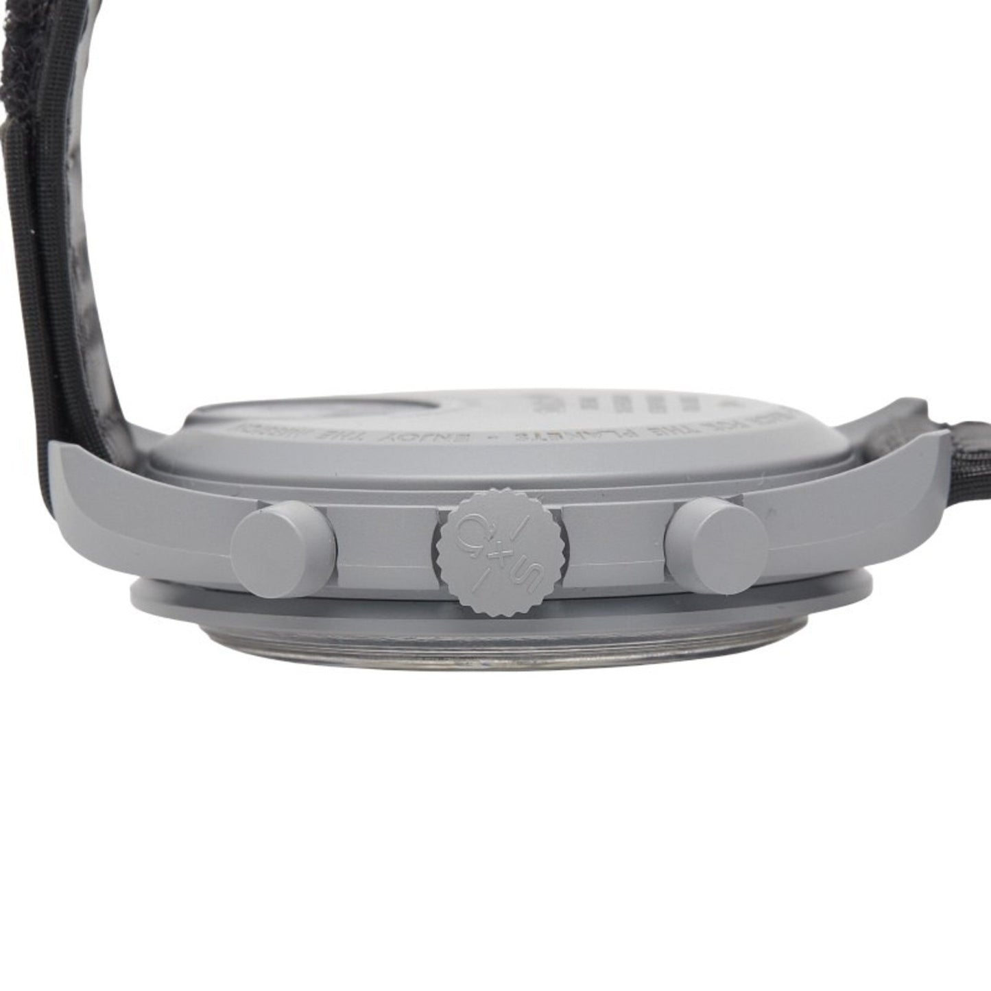 Omega X Swatch Moonswatch Mission To The Moon Watch So33M100 Quartz Movement Black Dial Ceramic