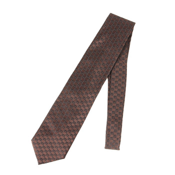 Louis Vuitton Louis Vuitton Tie Trunk Monogram Silk Cravate Brown