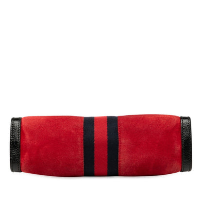 Gucci Ophidia Sherry Line Chain Shoulder Bag 503877 In Red