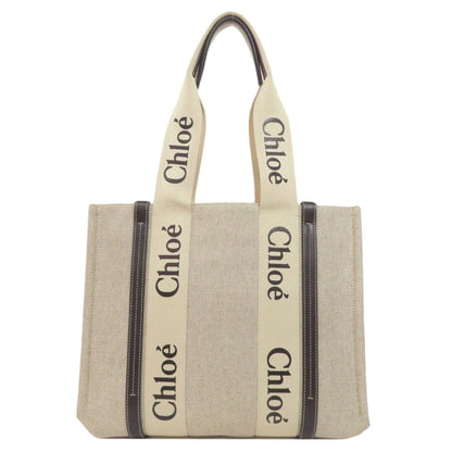 Chlo Chloe Woody Tote Bag Canvas