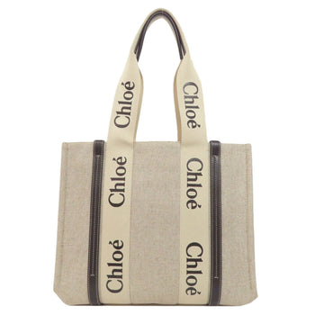 Chlo Chloe Woody Tote Bag Canvas
