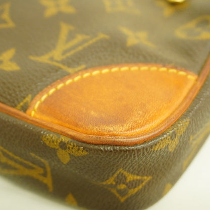 Louis Vuitton Monogram Marly Dragonne Gm Clutch Bag M51825 Brown