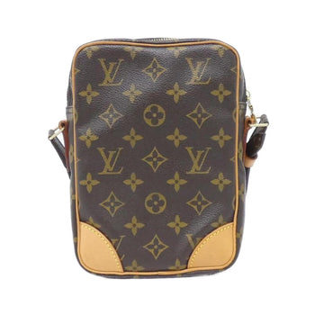Canvas Louis Vuitton Shoulder Bag Coated
