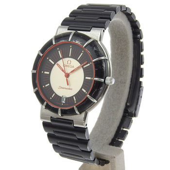 Omega Seamaster Dynamic Stainless Steel Watch With Quartz Movement