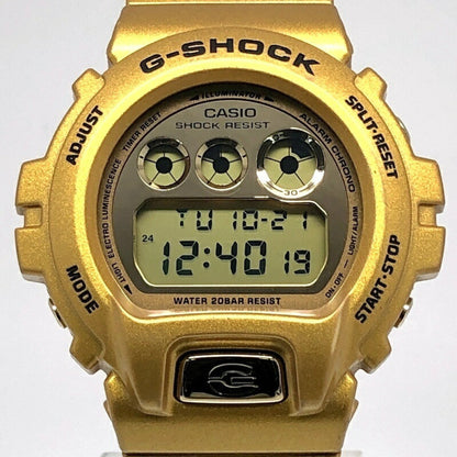 G-Shock Casio Dw-6900Gd-9 Crazy Gold Watch With Mirror Dial And Dark Dial