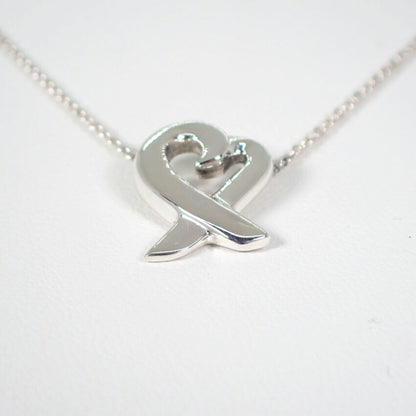 Tiffany 925 Loving Heart Pendant Necklace