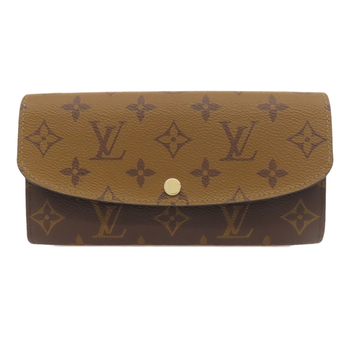 Louis Vuitton M82157 Portefeuille Emily Long Wallet Monogram Reverse