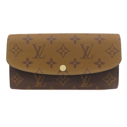 Louis Vuitton M82157 Portefeuille Emily Long Wallet Monogram Reverse