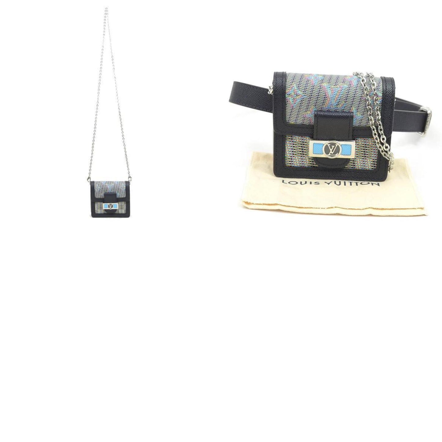 Louis Vuitton Monogram Lv Pop Dauphine Mini Waist Bag/Shoulder Bag