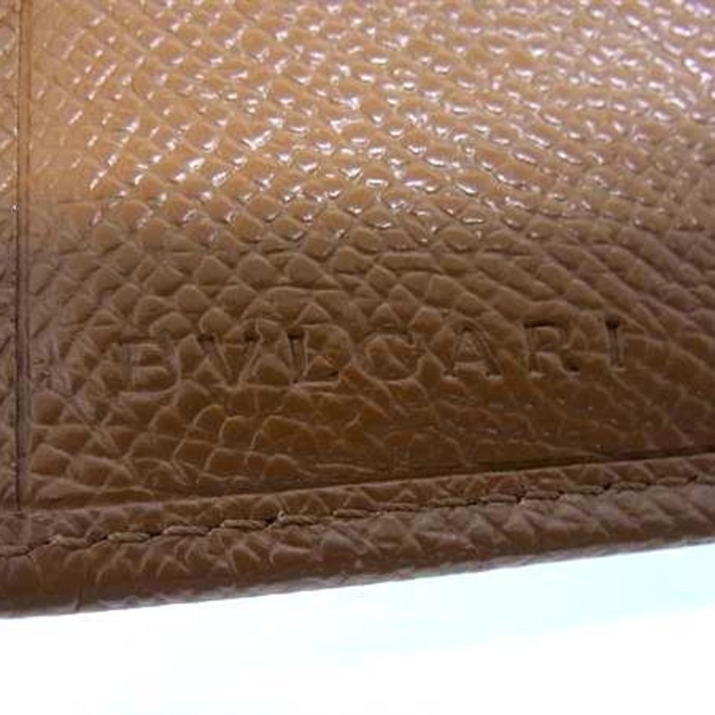 Bvlgari Wallet - Brown Leather Bifold