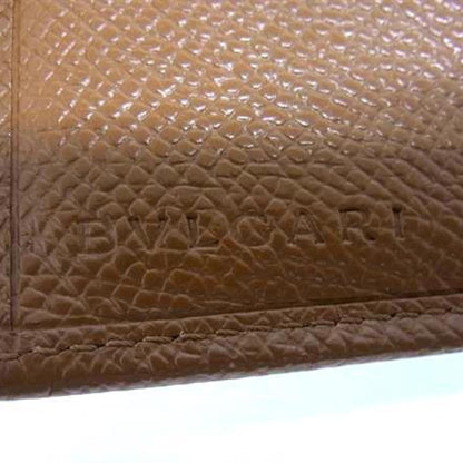 Bvlgari Wallet - Brown Leather Bifold