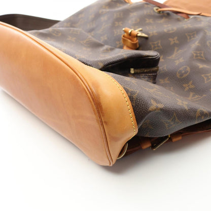 Louis Vuitton Montsouris Gm Backpack Coated Canvas Leather Monogram