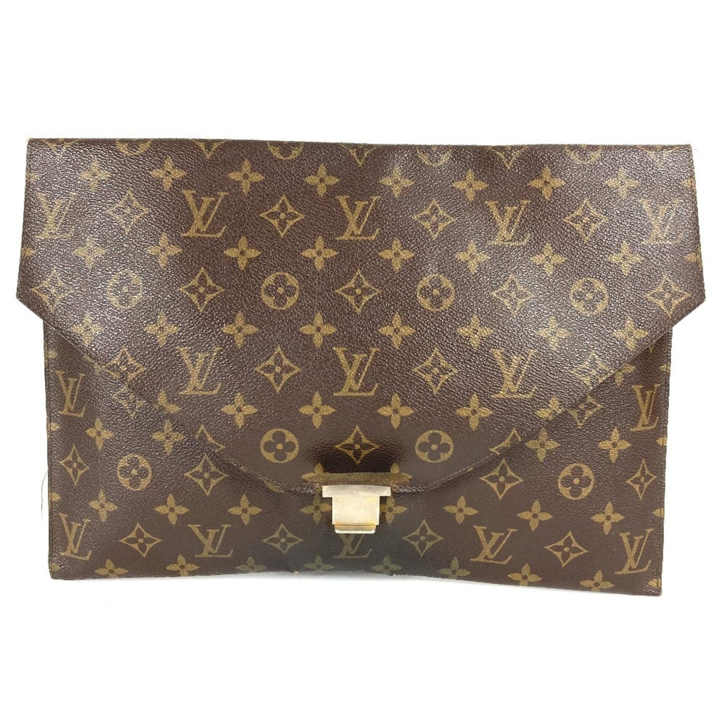 Louis Vuitton M53525 Monogram Poche Plate Bag