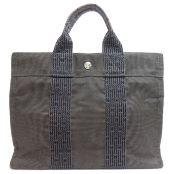 Hermes Herms Air Line Tote Pm Handbag Canvas