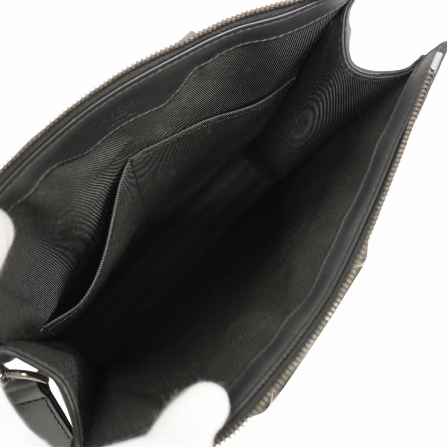 Louis Vuitton Monogram Eclipse Sac Plaque Tote Bag M46456 Black